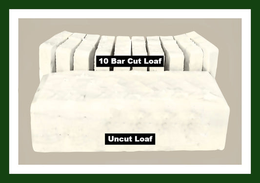 100% Pure Castile Soap Loaf (Minimum order 2 loaves, 2.9 lbs each loaf)
