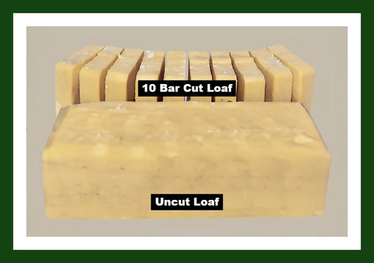 Premium Sandalwood Soap Loaf (Minimum order 2 loaves, 2.9 lbs each loaf)