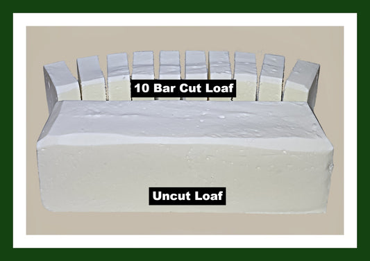Pure Tallow Soap Bar Loaf (2.9 lbs)