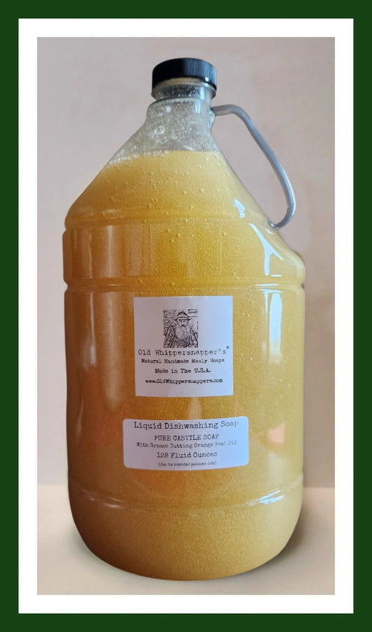 All Natural Orange Peel Oil Dishwashing Soap