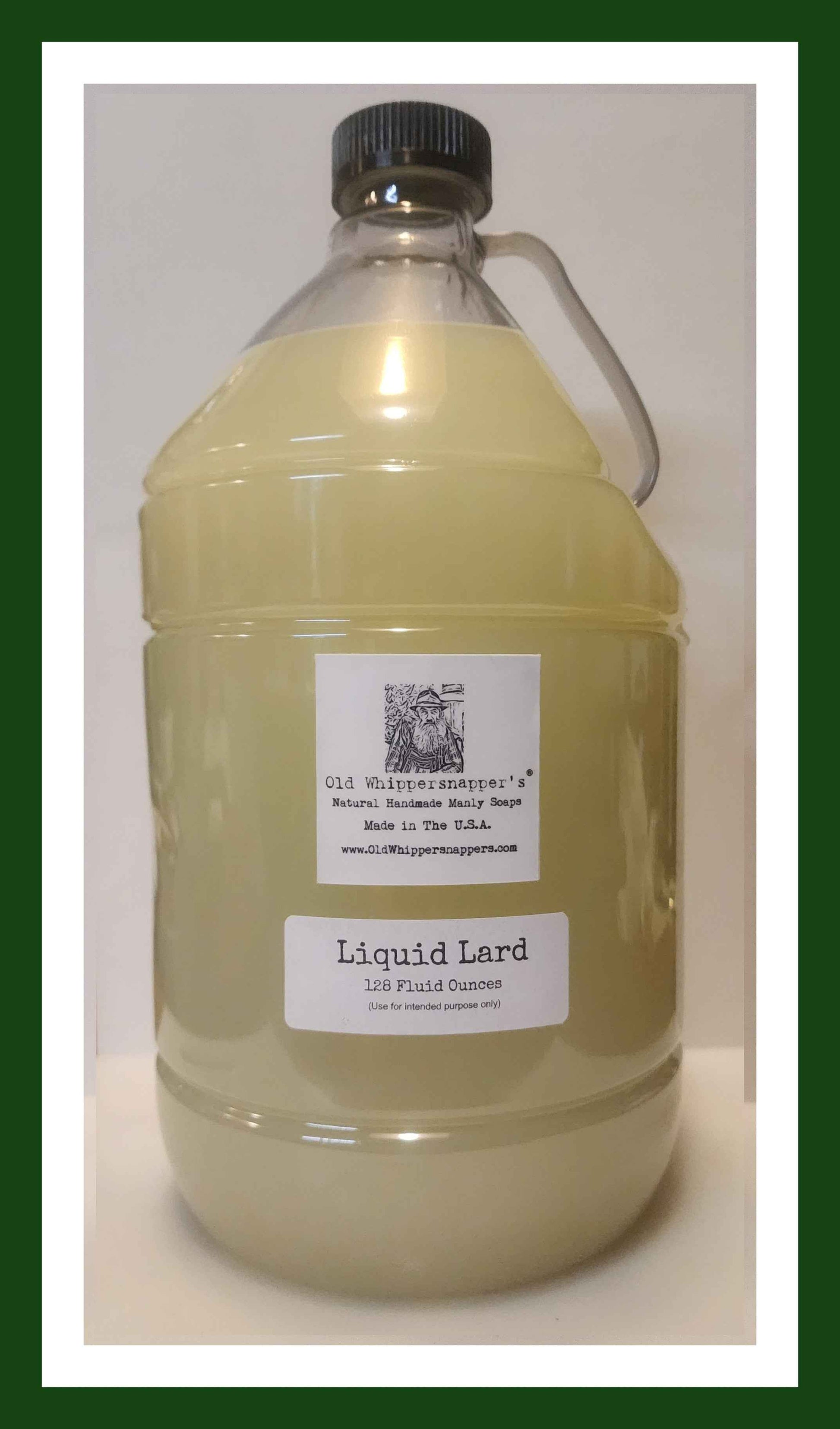 Lard Gallon Liquid Shampoo, Hand, & Body Soap