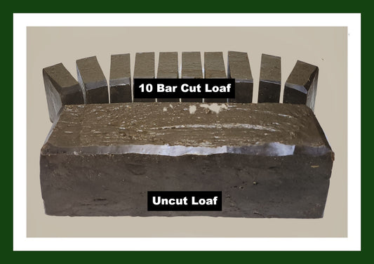 Pine Tar Soap Bar Loaf - 20% Pine Tar (2.9 lbs)