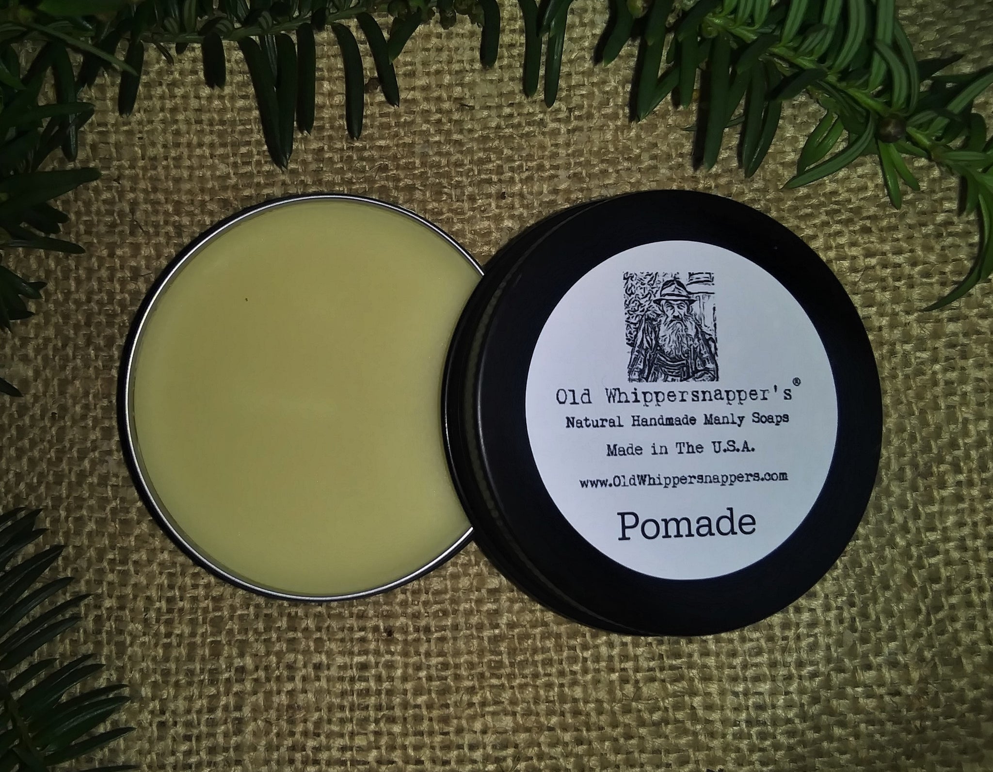 Premium All Natural Pomade - 2 oz. Container