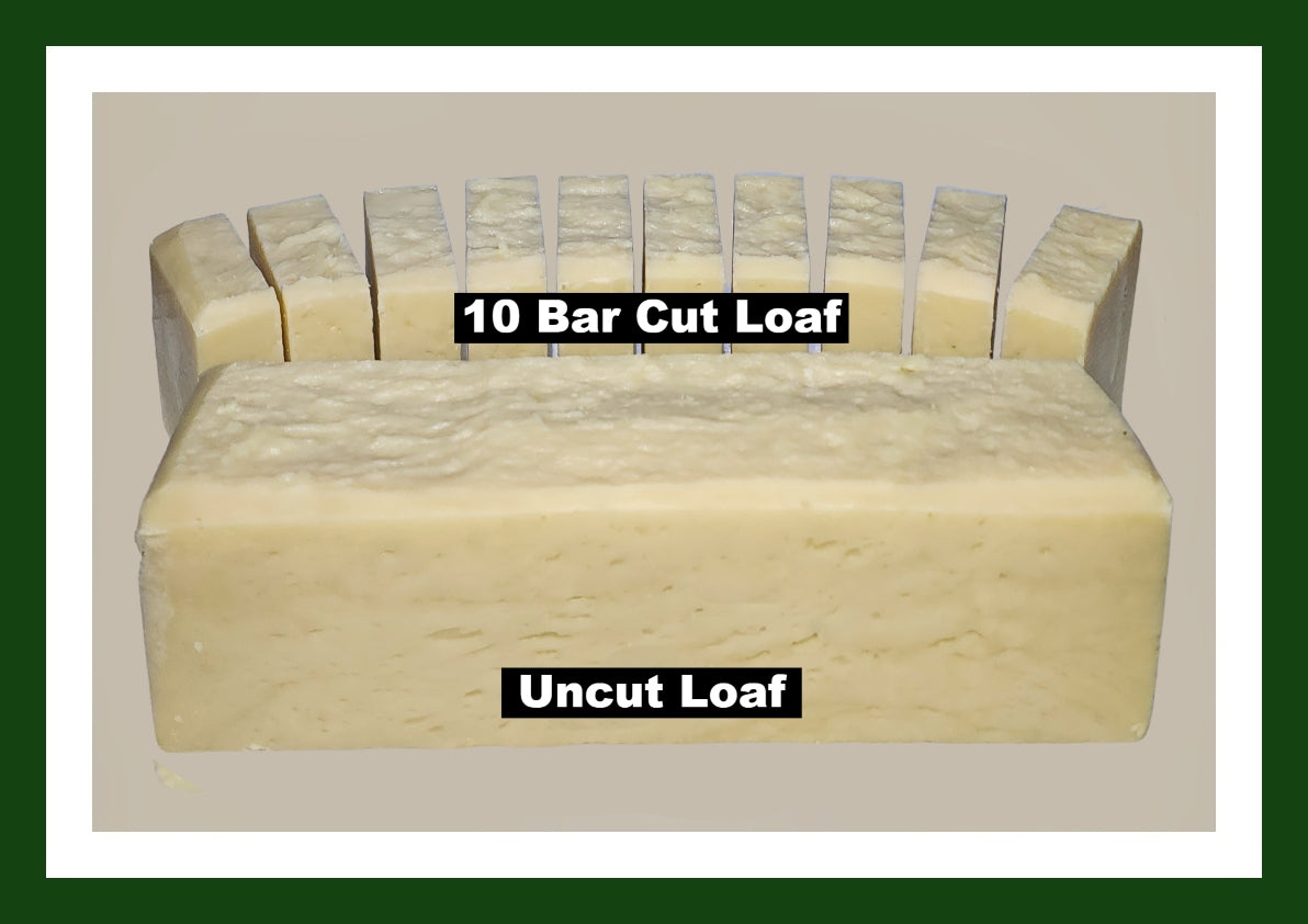 Tea Tree Soap Cleansing Bar Loaf (2.9 lbs) - Old Whippersnapper's
