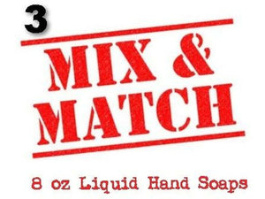 Mix & Match 3 Liquid Hand Soaps