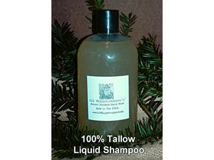 Liquid 100% Tallow Shampoo - 16 Fluid Ounces