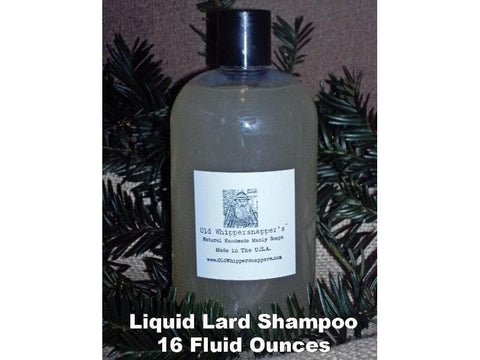Liquid Old Fashioned Lard Shampoo - 16 Fluid Ounces