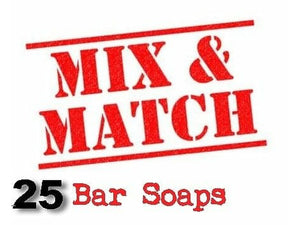 Mix & Match 25 Bar Soaps