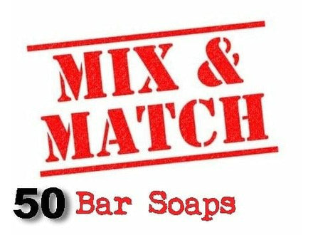 Mix & Match 50 Bar Soaps